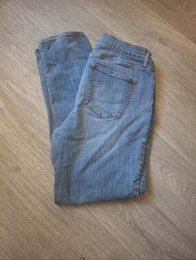 Old Navy mid rise slim straight jeans